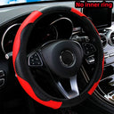 Steering Wheel Cover - Refined Carbon Texture