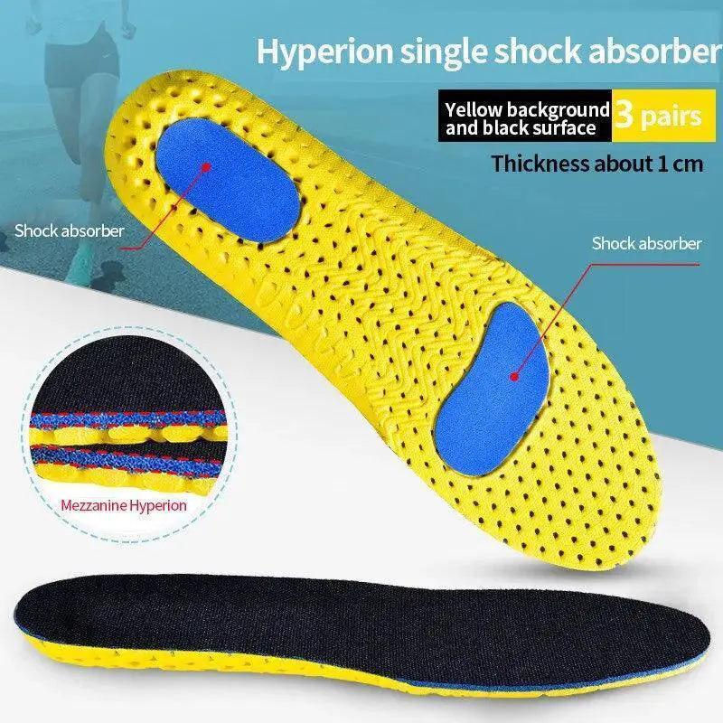 Premium Orthopedic Memory Foam Insoles for Comfort Support