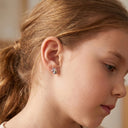 Mula Sterling Silver Girls Earrings