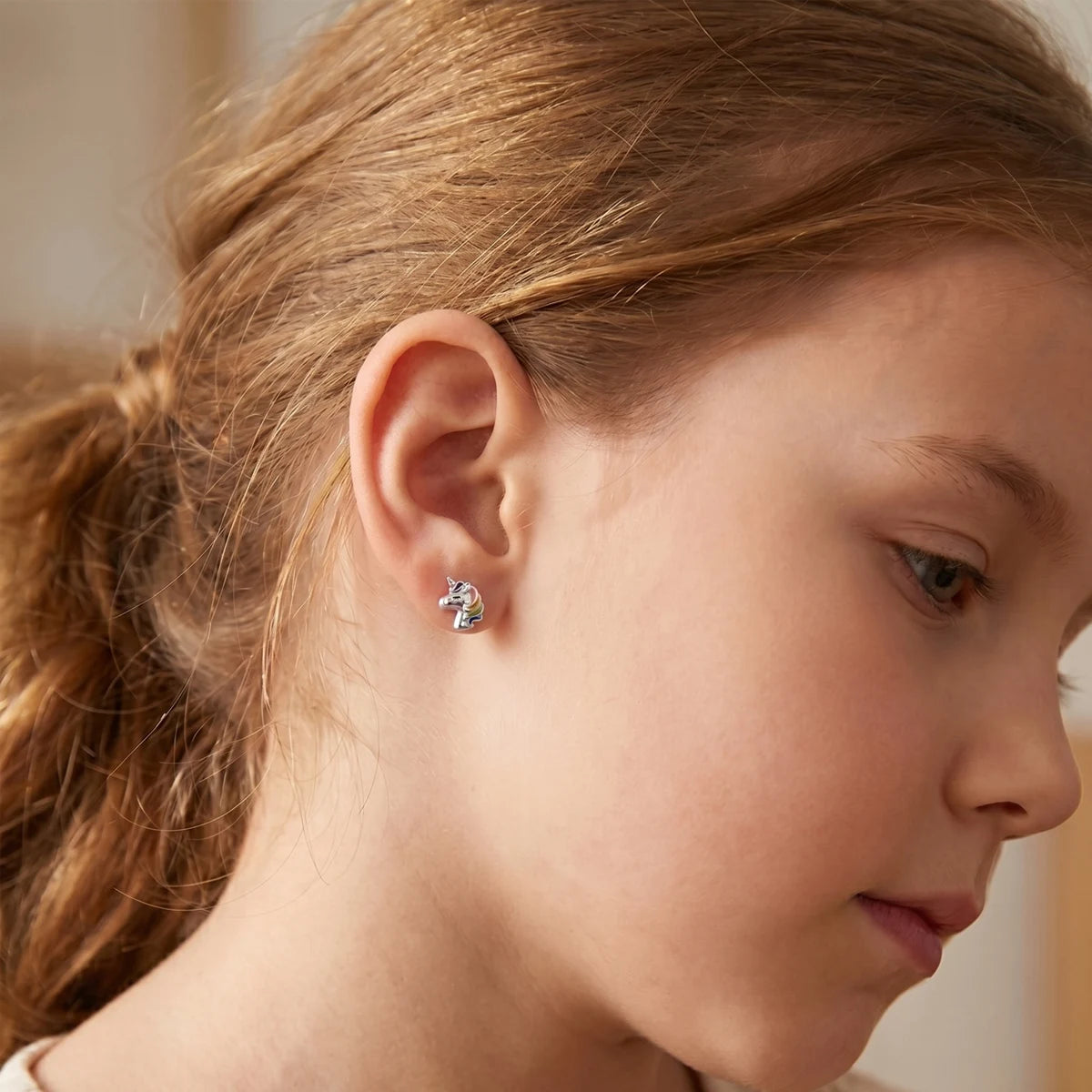 Mula Sterling Silver Girls Earrings