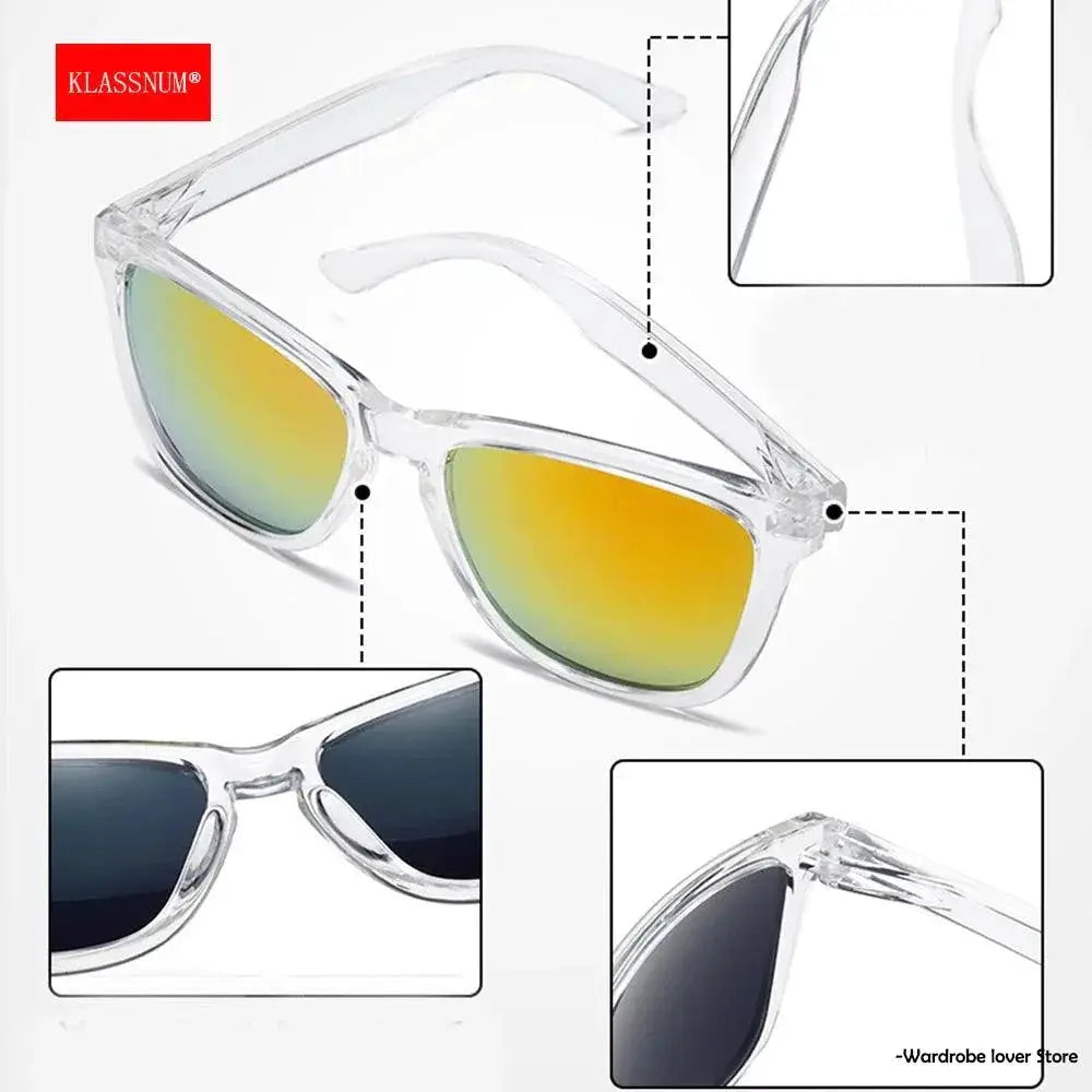 Klassnum 2024 UV 400 Mens Sunglasses Anti UV Protection
