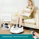 New Full Automatic Foot Massager with Air Compression Heat Low Noise Multi Mode Kneading Shaking Foot Massage Instrument