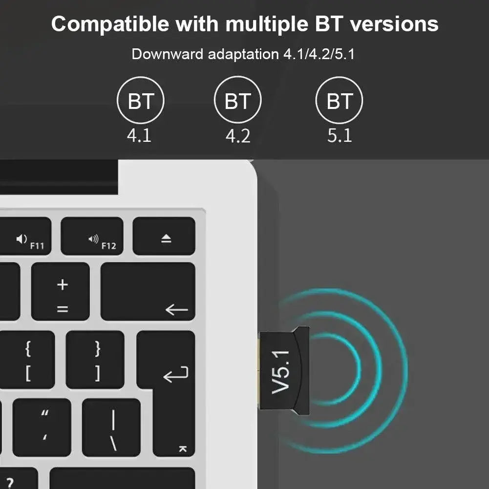 Bluetooth USB Dongle For PC Laptop Seamless Connectivity