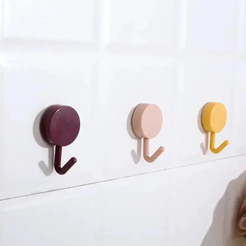 Colorful Wall Hooks for Stylish Organization and Storage