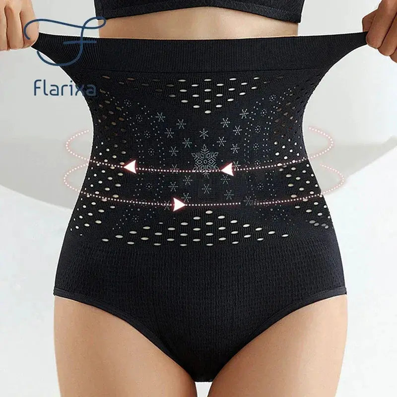 Flarixa High Waist Tummy Control Shapewear Slimming Panties