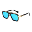 Vintage Luxury Square Sunglasses for Men and Women Stylish