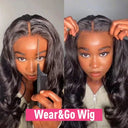 Body Wave 13x6 HD Lace Frontal Wig Brazilian Human Hair