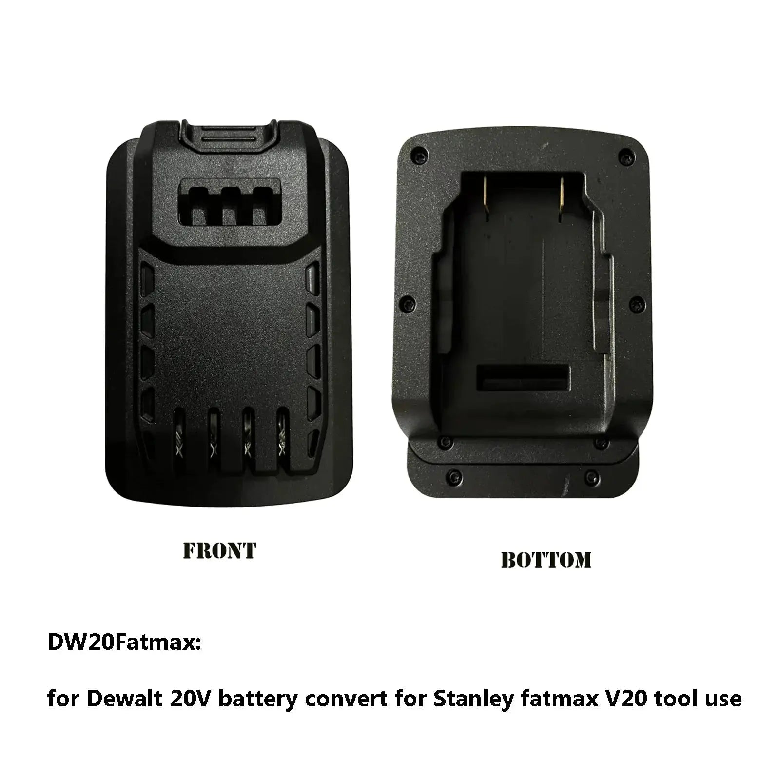 Stanley Fatmax V20 Adapter For AEG Makita DeWalt Batteries