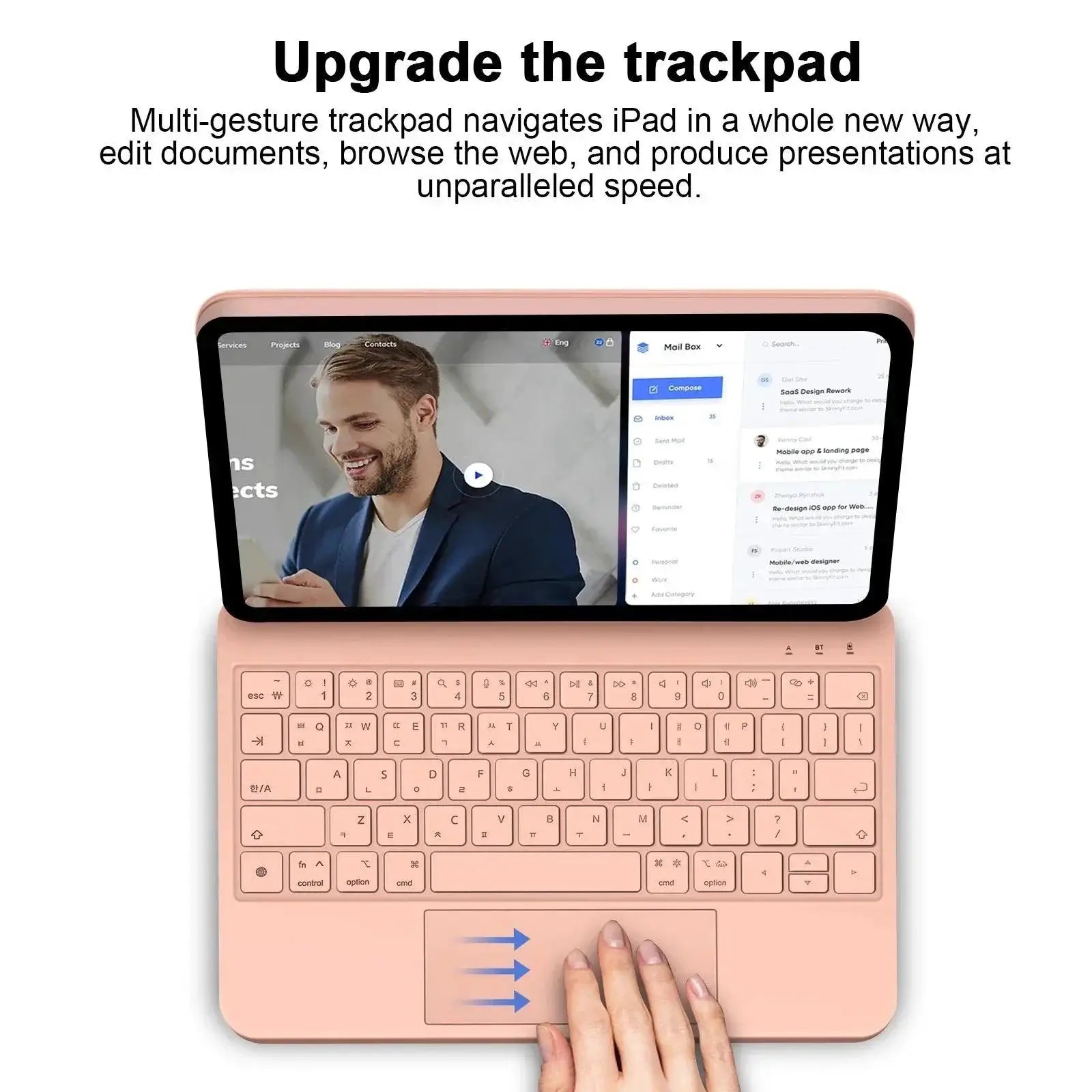 Magic Keyboard Bluetooth Backlit Wireless Keyboard