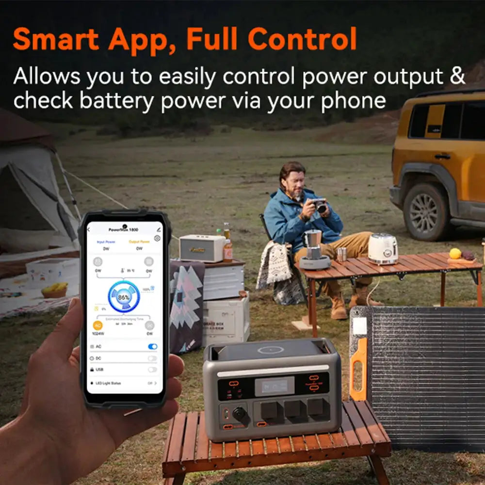 OSCAL PowerMax SE Solar Generator — product view 2