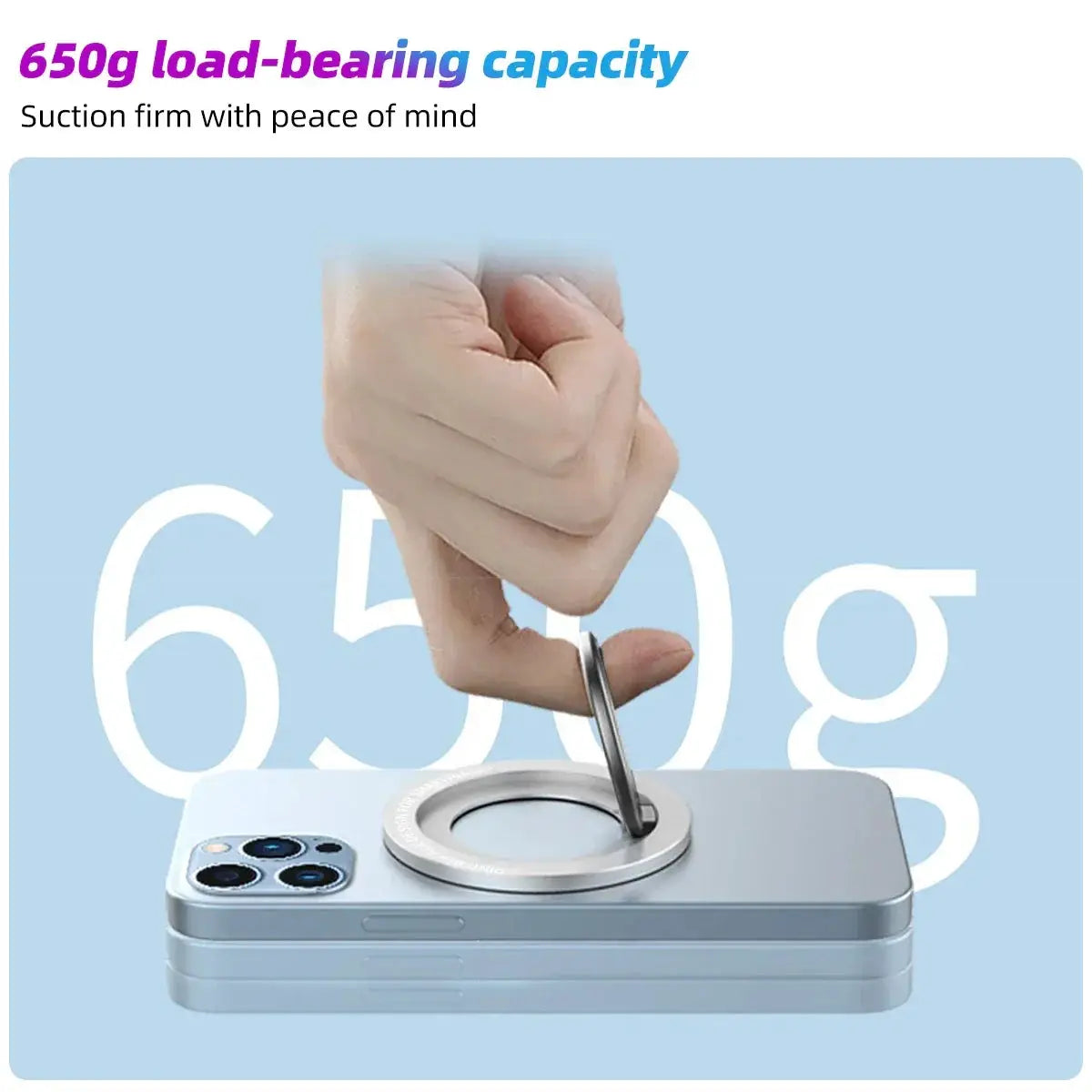 Anmone Magnetic Ring Holder For iPhone MagSafe 12 13 14