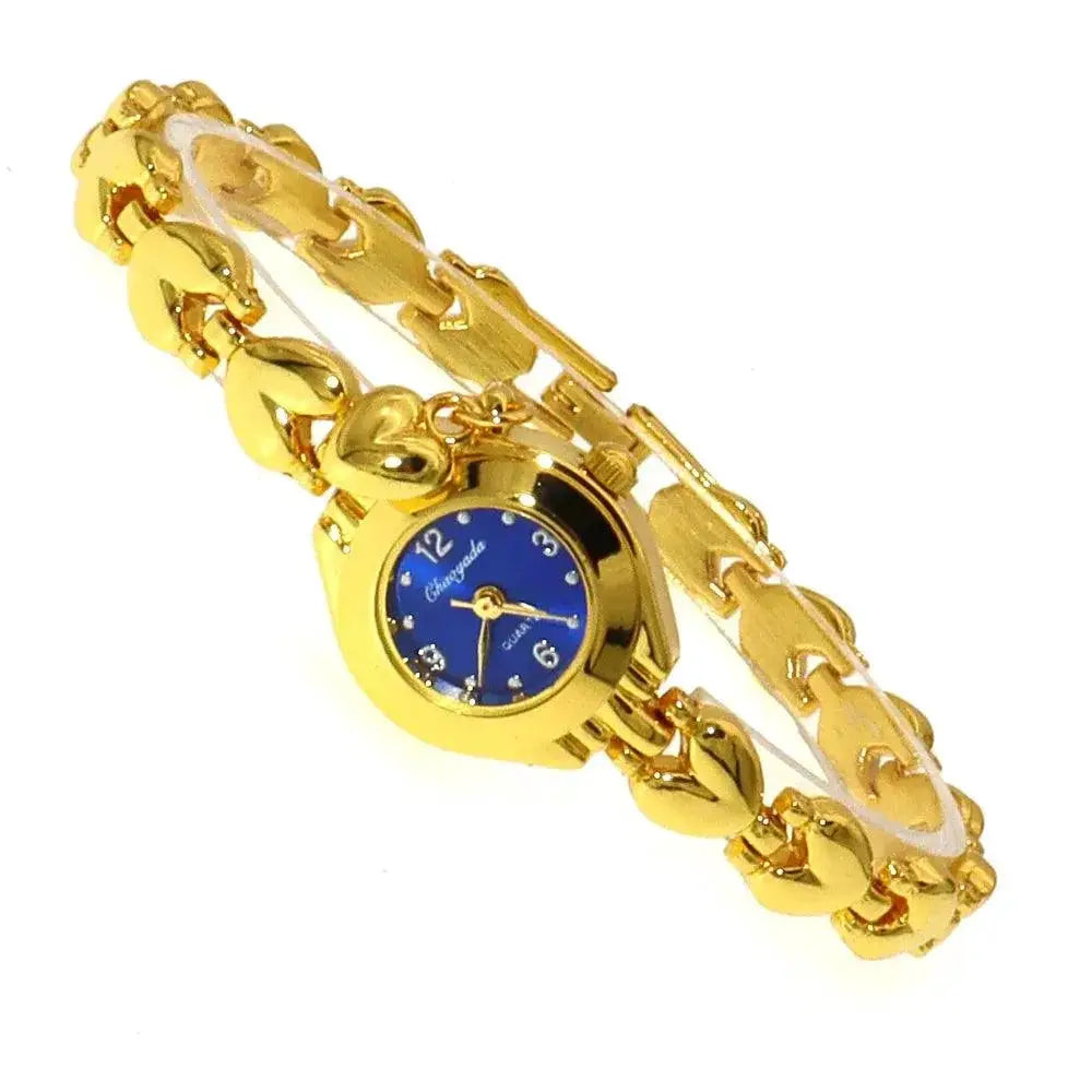 Luxurious Womens Bracelet Watch Elegant Quartz Timepiece