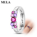 Mula Sterling Silver Ring Infinite