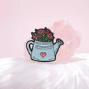 Floral Enamel Pins for Teens Add Color