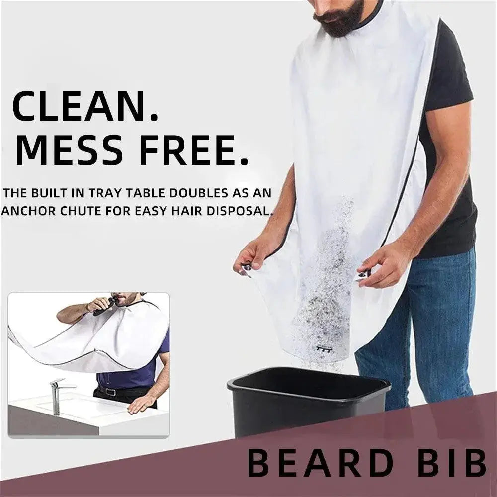 Gentleman's Beard Grooming Apron Premium Hair Bib for Men