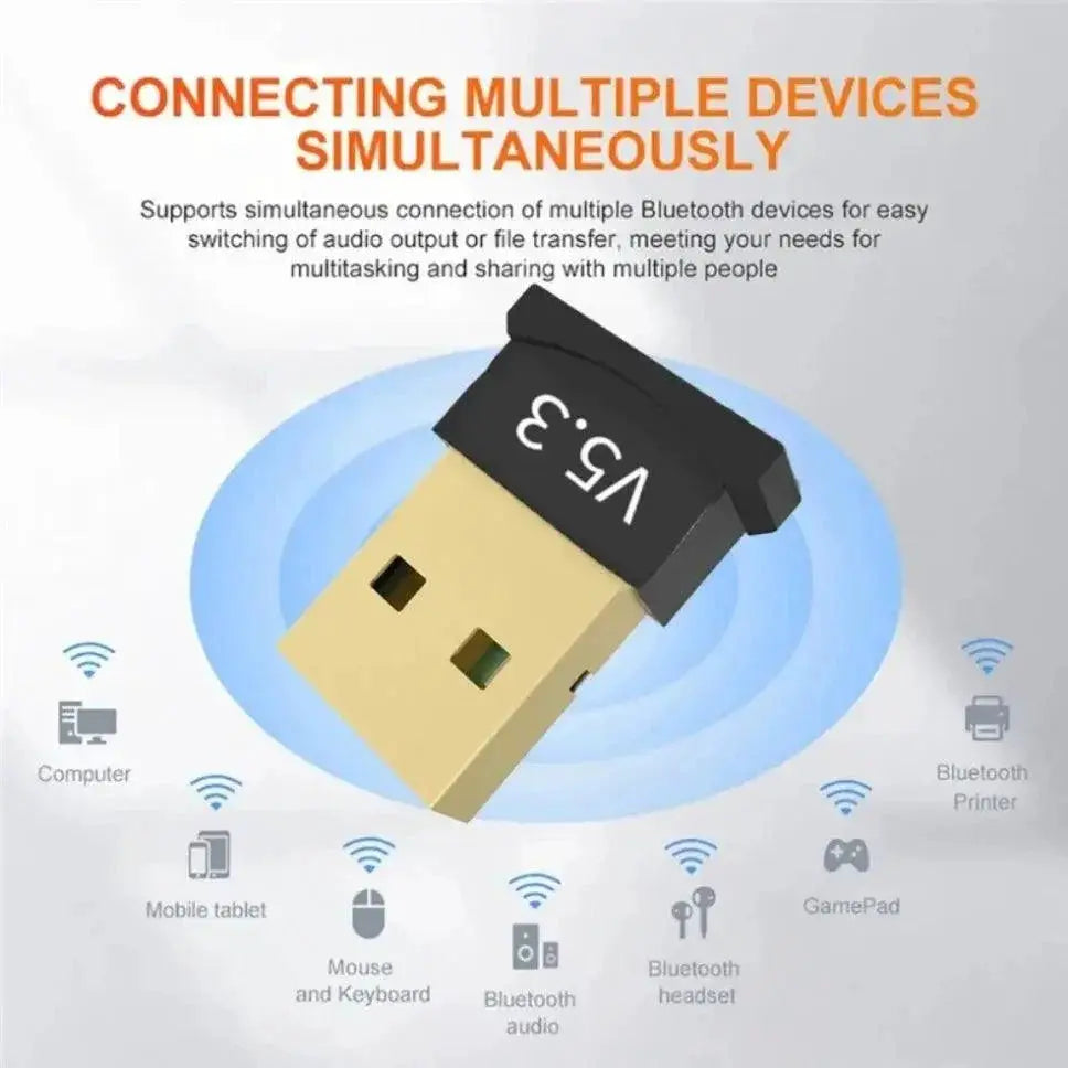 Bluetooth Adapter for All Devices Seamless Connectivity