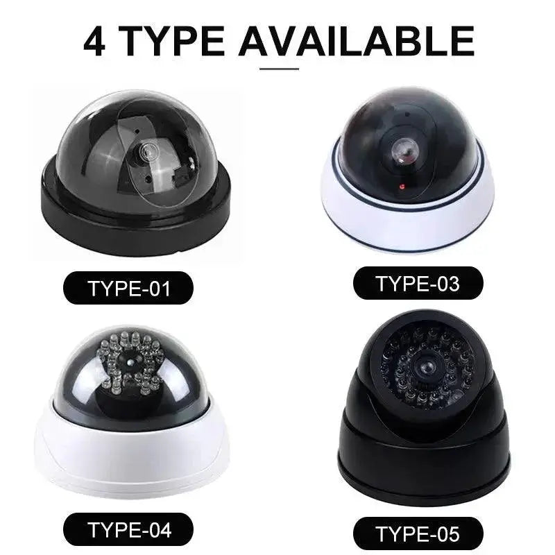 Dummy Security Camera Red LED Light For Home Safety
