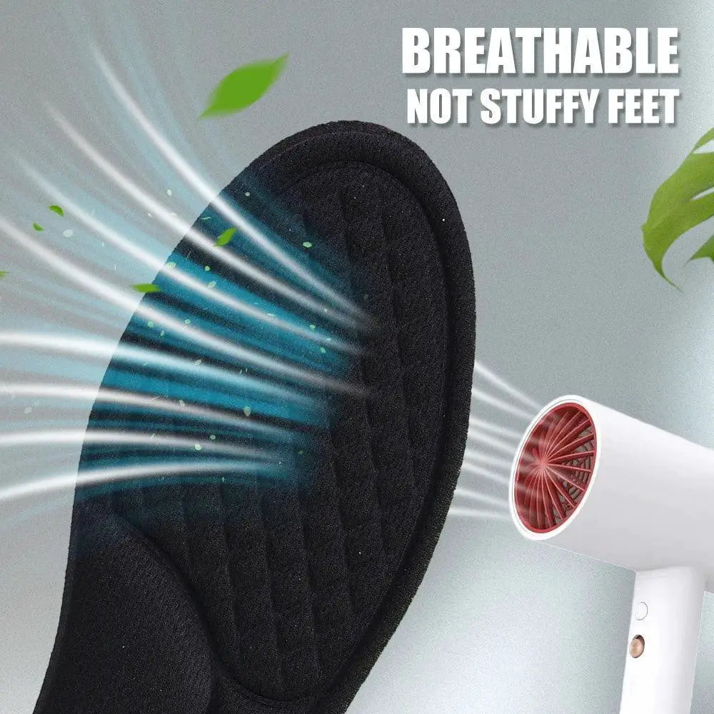 Ultimate Support Memory Foam Insoles for Comfort and Shock