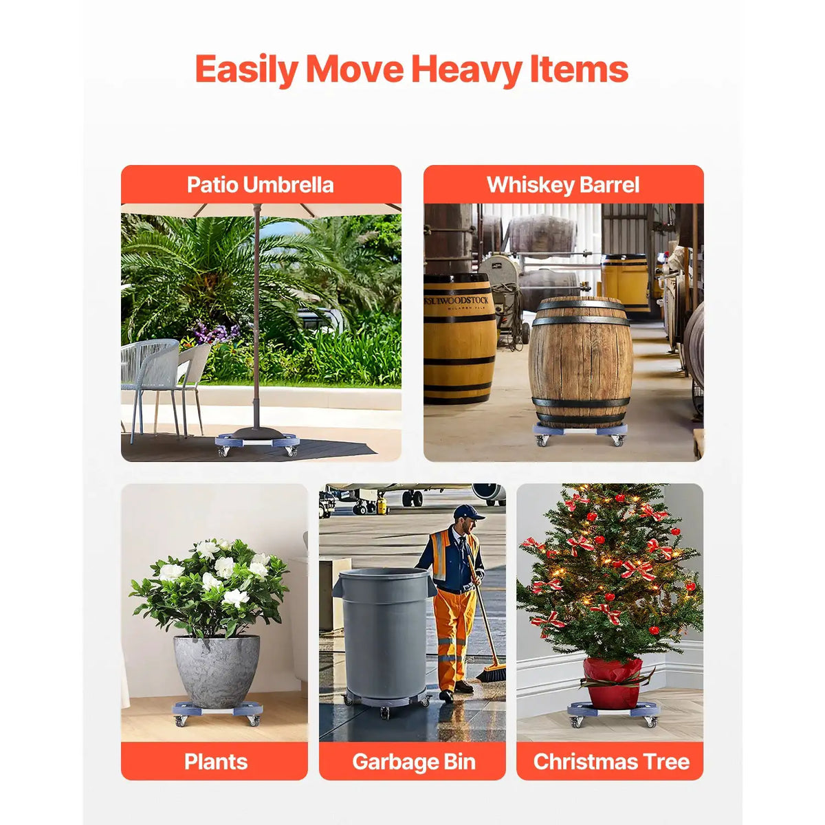 Heavy Duty Trash Can Dolly Lb — product image 5