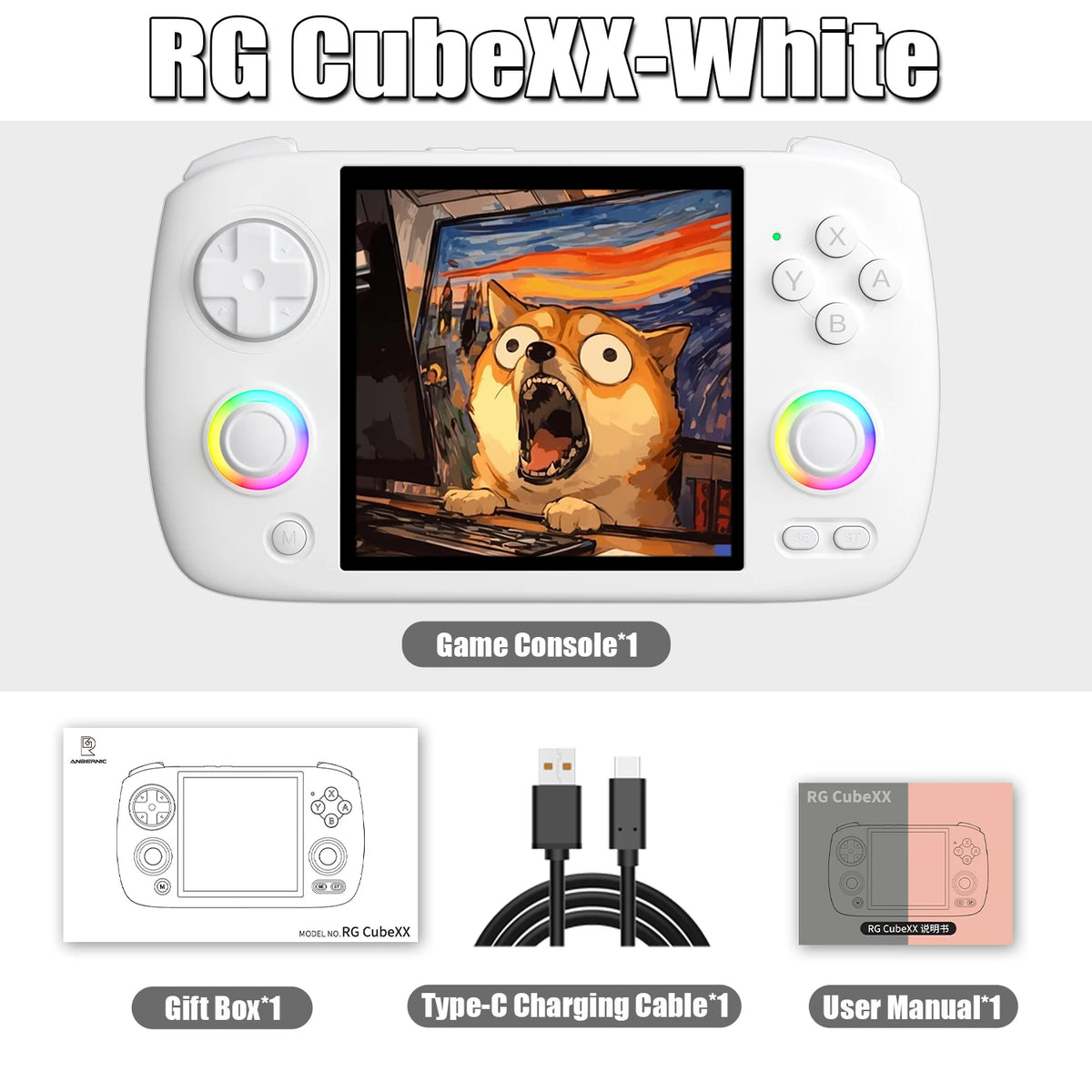 Anbernic RG CubeXX Retro Handheld Game Console Inch IPS Screen — product view 9