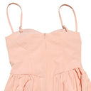 Suninheart Elegant Spaghetti Strap Midi Dress Navy Blue