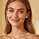 Pearl Stud Earrings Gold Filled