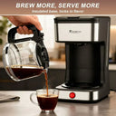 Drip Coffee Maker, Home/Office Coffee Brewing Machine