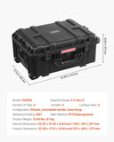 SucceBuy Weatherproof Hard Case