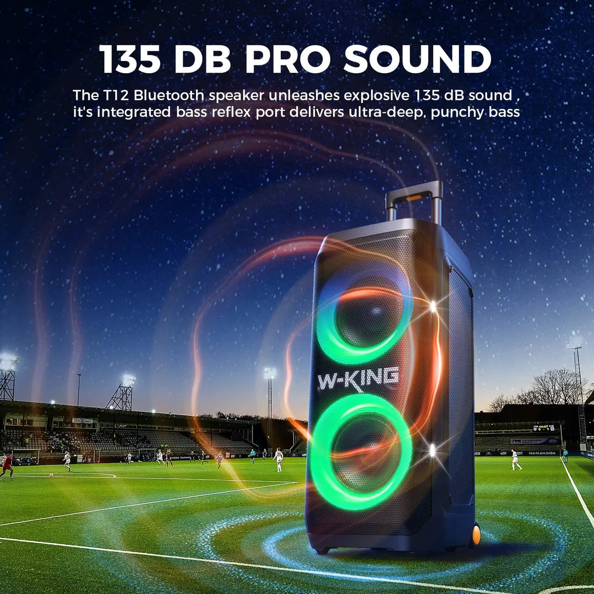 Portable Bluetooth Speaker W King — product image 3