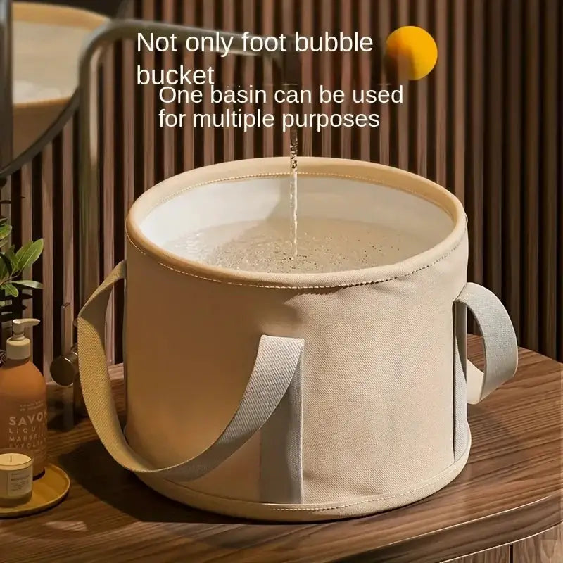 Foldable Portable Folding Foot Soak Bath Tub with Heat Preservation - Multifunctional Deep Basin, Foot Spa Bucket Massagem