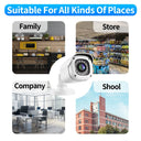 Smart Outdoor Camera 5MP Weatherproof Home Security