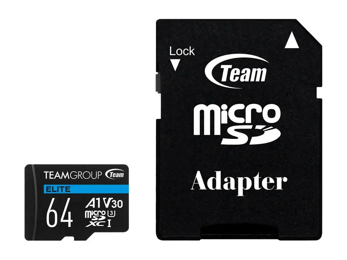 Team Group Elite microSDXC UHS-I , , , UHD Micro SD Card With — product view 3