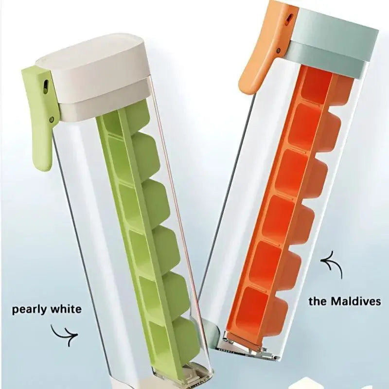 1/3/5PCS One-Handed Pressing Ice Moulds Easy Release 6 Compartments - OurLum.com