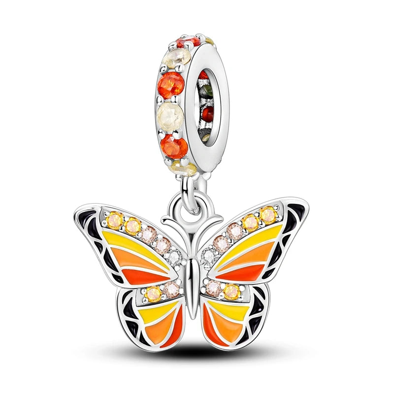Charm Pendant Beads Sparkling Pav