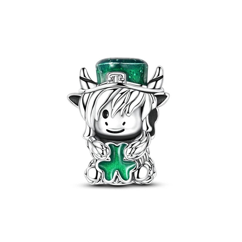 Sterling Silver Charm Pendant Sun