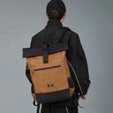 Casual Roll Top Waterproof Laptop Bag
