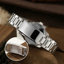 Militado Ml25 Mens Dive Quartz Watch VH31 Sweep Second Movement Sapphire Crystal BGW9 Luminous Stainless 200M Waterproof Watches