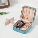 Velvet Jewelry Box For Travel Security