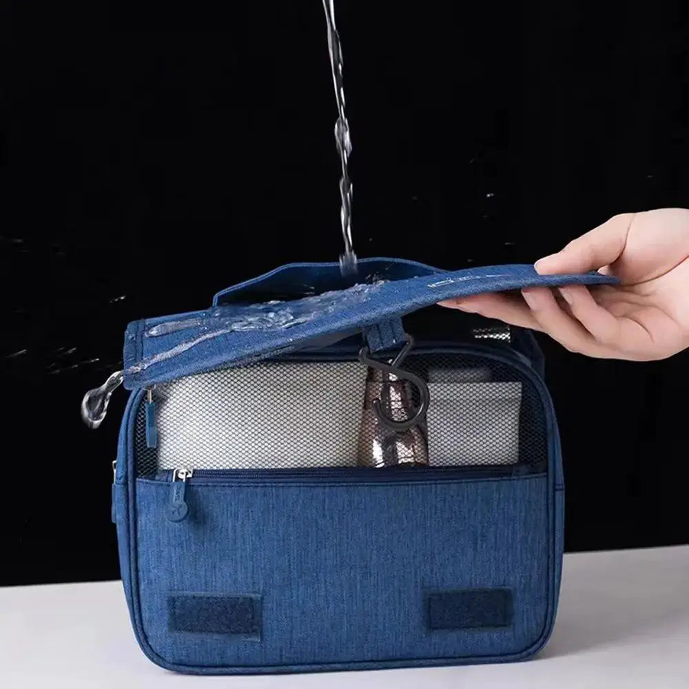 Waterproof Travel Makeup Bag With Toiletry Organizer