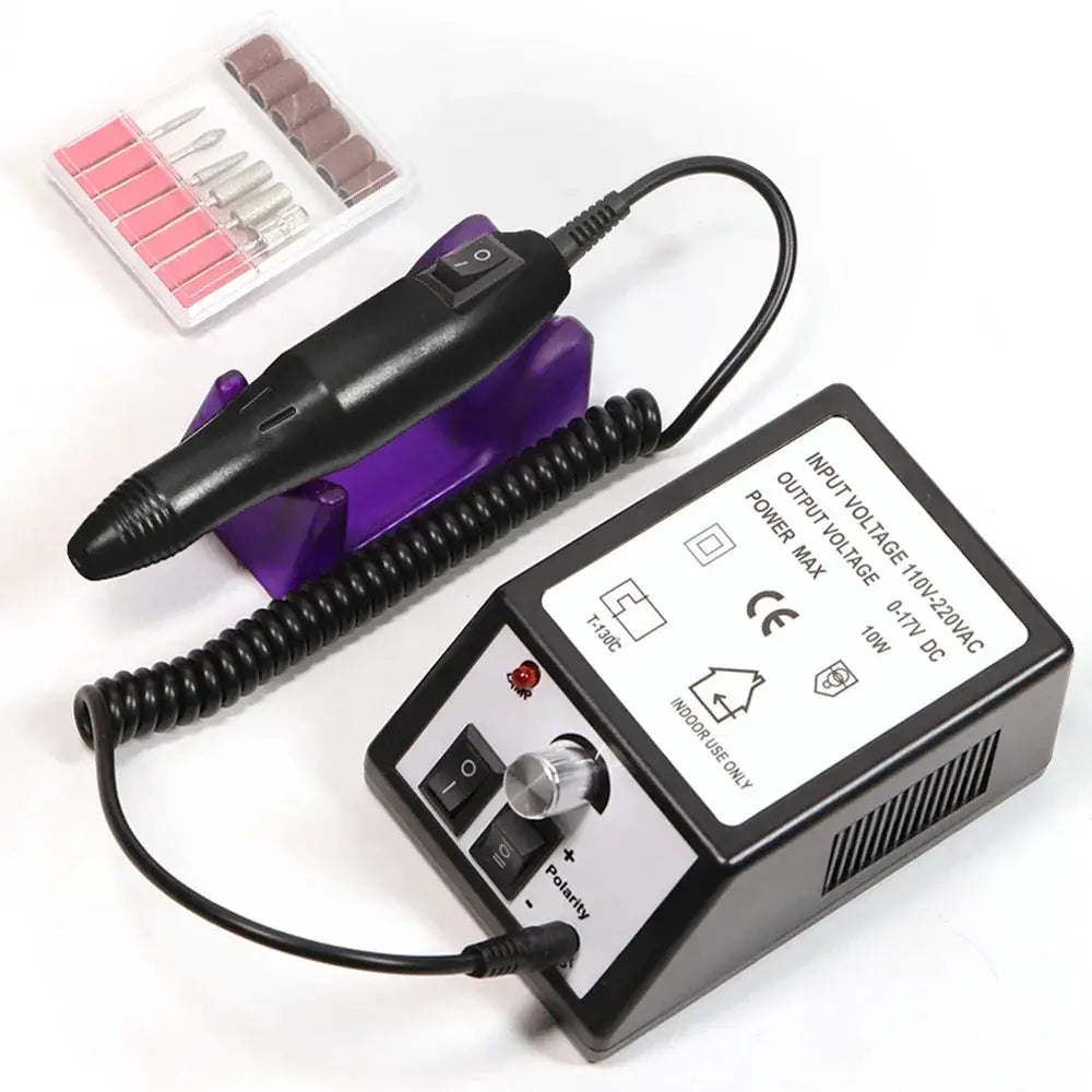 LINMANDA Professional Electric Nail Drill Portable Set