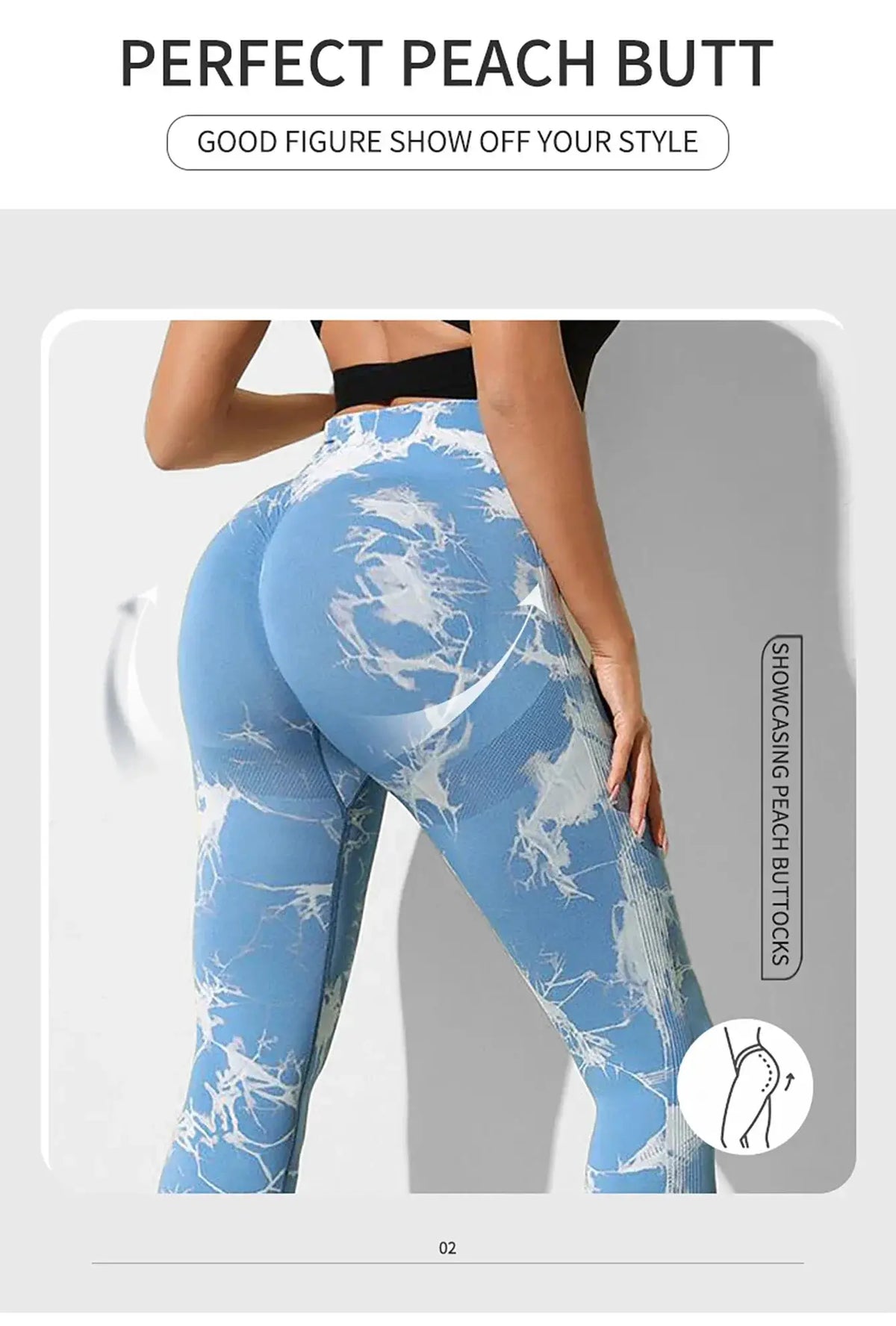 Seamless High Waist Leggings for Women — product view 8