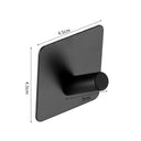 Stainless Steel Wall Hook Organizer for Towels and Keys