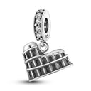 Sterling Silver Charm Bead Eiffel