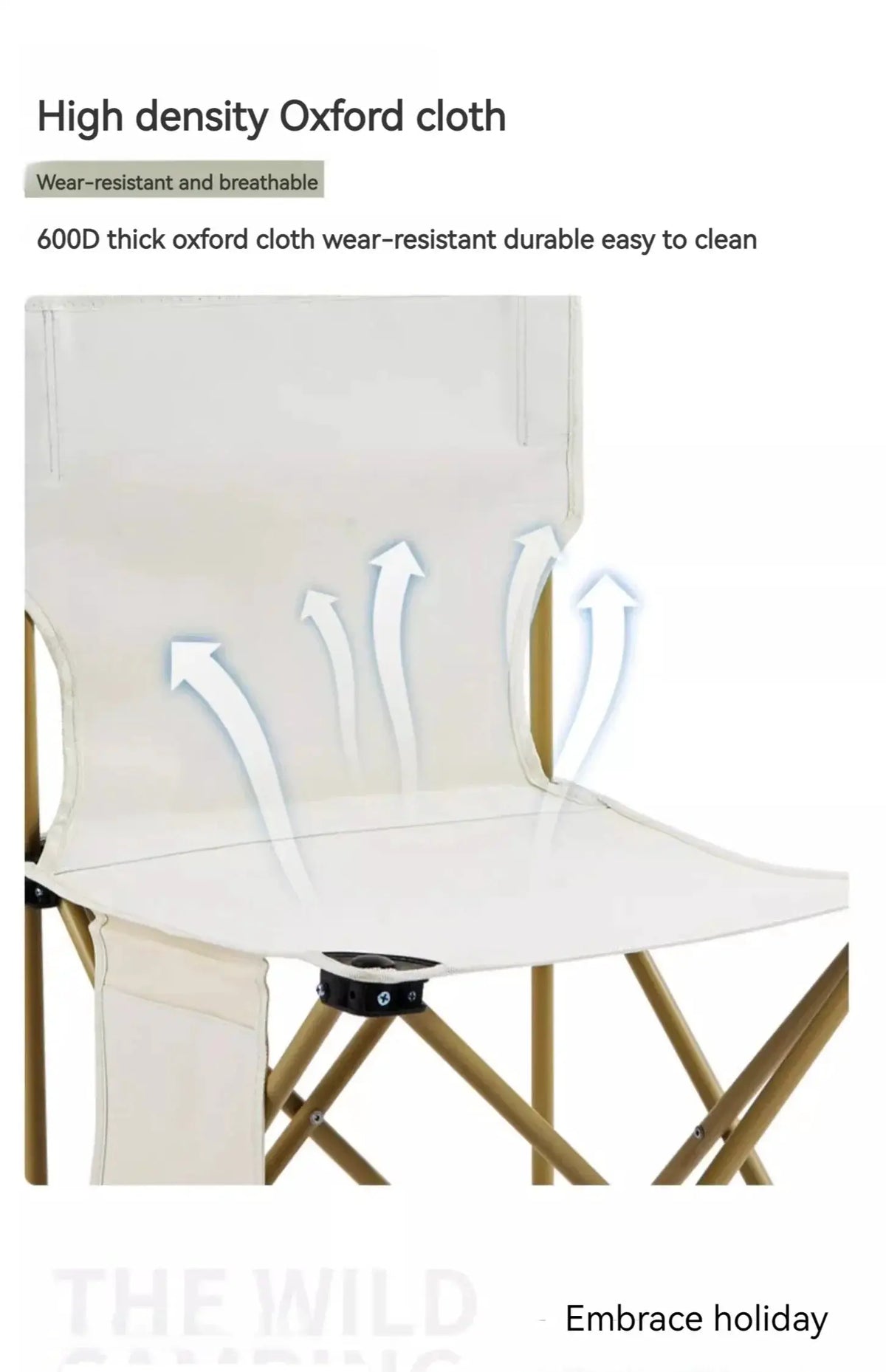 Easy Setup Outdoor Chair - Beachgoers — product view 15