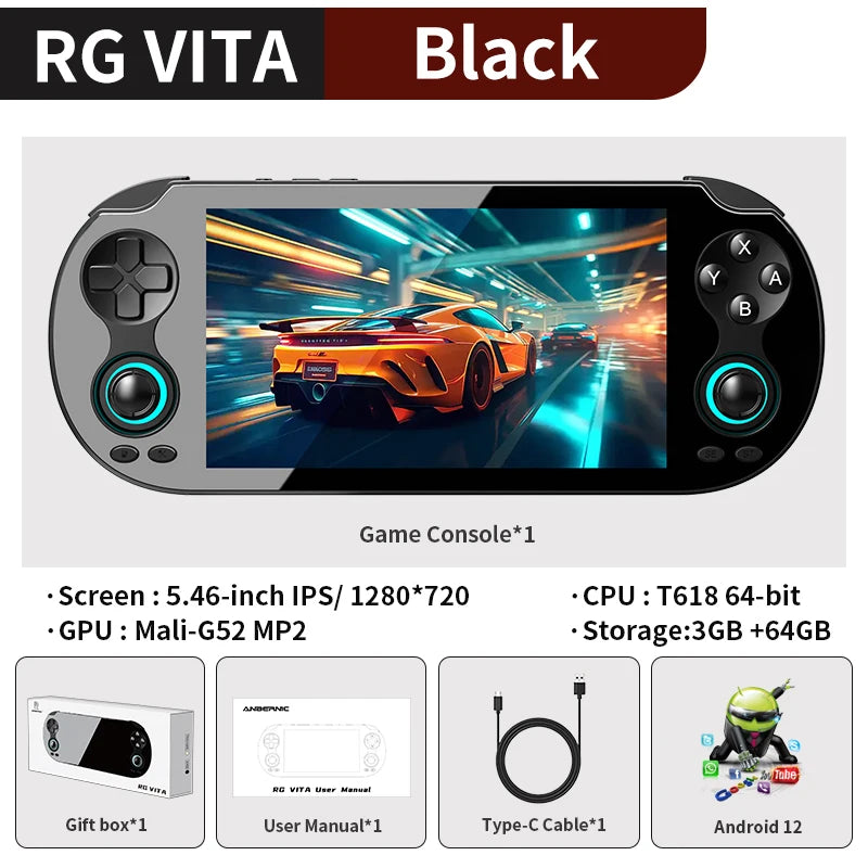 Anbernic Rechargeable Game Console
