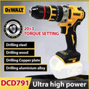 DCD791 18V Cordless Drill Driver Brushless Power Tool