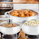 Nonstick Caldero Set with Glass Lids Tile Pots or Stews