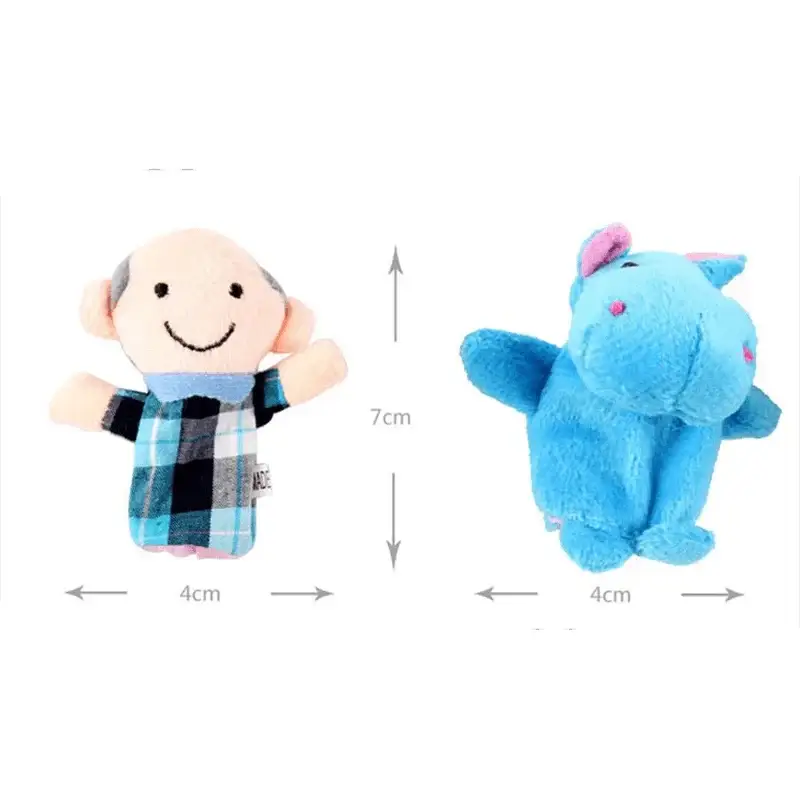 Enchanting Baby Plush Finger Puppets Imaginative Play