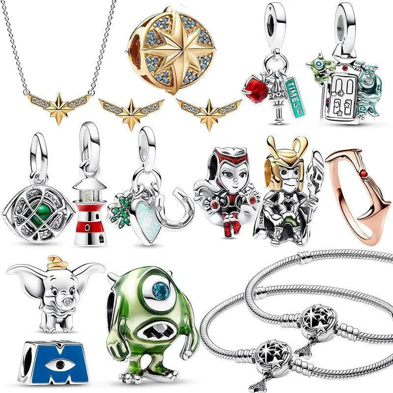 Marvel Star Wars Galactic Beads Pandora DIY Bracelet Jewelry