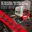 5 Inch 9W LED Work Light Torch for Milwaukee Makita Tools